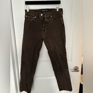 Abercrombie and Fitch Men’s vintage stretch straight jeans